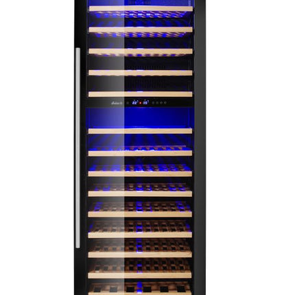 Weinkühlschrank, 2 Zonen, 160 Flaschen, Arktic, 447L, 220-240V/150W, 595x685x(H)1795mm - Salmgastro Onlineshop-237595-Hendi-8711369237595
