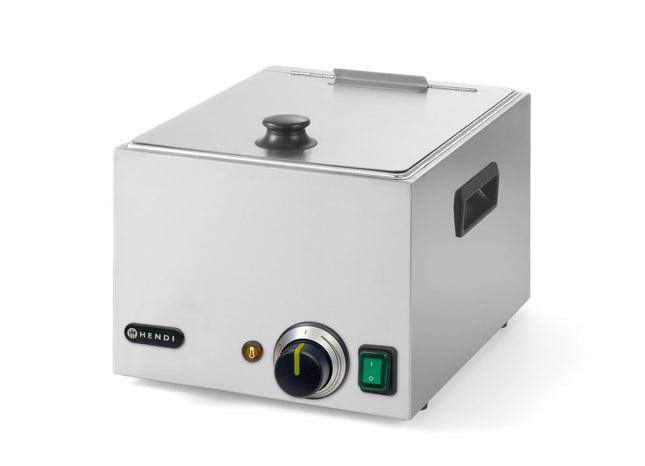 Würstchenwärmer 10 Liter, HENDI, Kitchen Line, 10L, 230V/1000W, 330x280x(H)250mm - Salmgastro Onlineshop-240502-Hendi-8711369240502