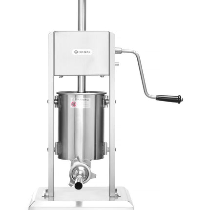 Wurstfüllmaschine Profi Line, HENDI, Profi Line, 3L, 304x304x(H)525mm - Salmgastro Onlineshop-282571-Hendi-8711369282571