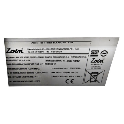 Zoin Freikühltheke Cool ZVP 03-100 elektrisch Warenpräsentation - Salmgastro Onlineshop-8135767-Zoin-